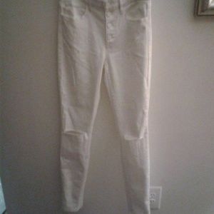 Guess raw cut skinny jeans